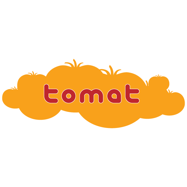 graphic design tomat logo by a-cubed small business marketing services in orange county