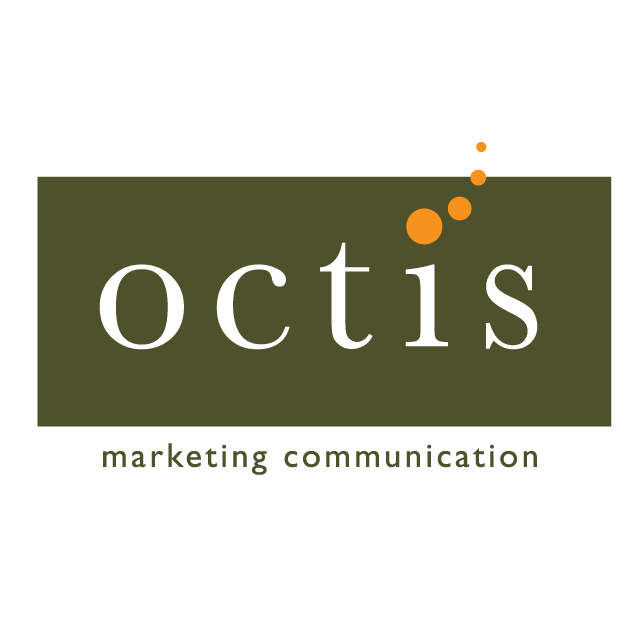 graphic design octis logo by a-cubed small business marketing services in orange county
